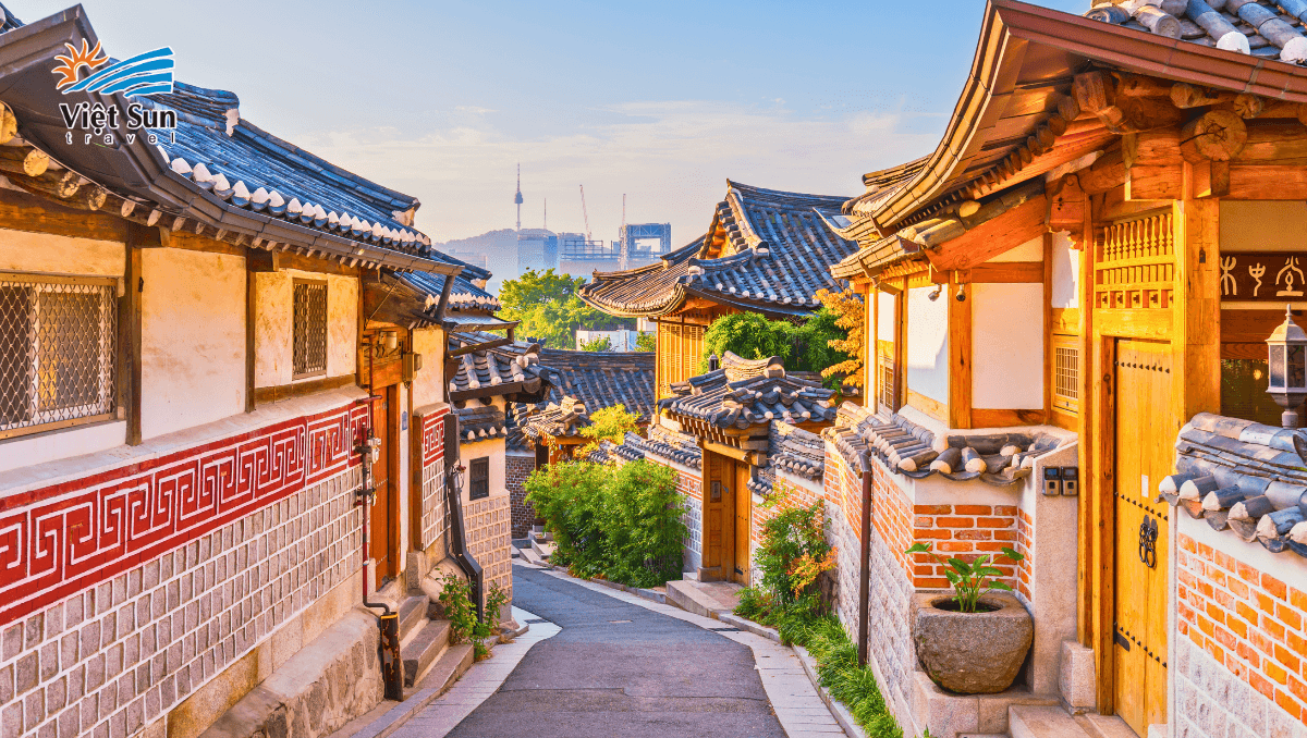 làng cổ Bukchon Hanok Hàn Quốc