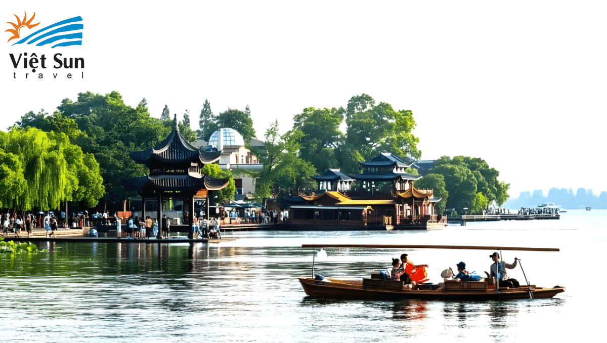 Tây hồ. viet sun travel