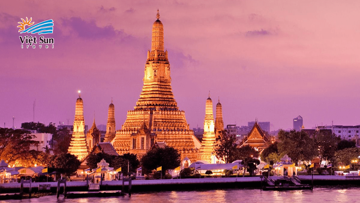 Dạo thuyền sông Chao Phraya