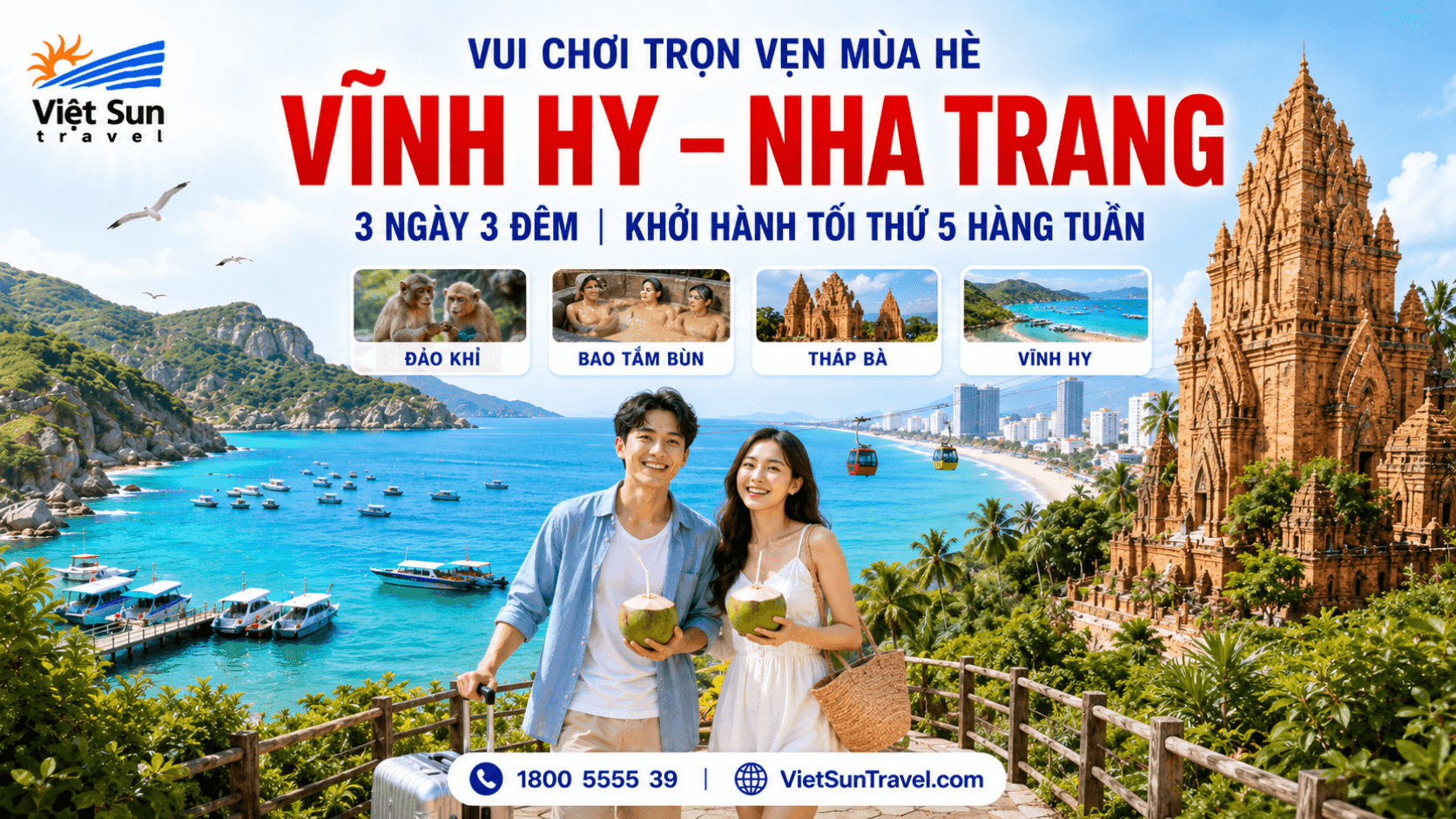 VĨNH HY - NHA TRANG 3 NGÀY 3 ĐÊM