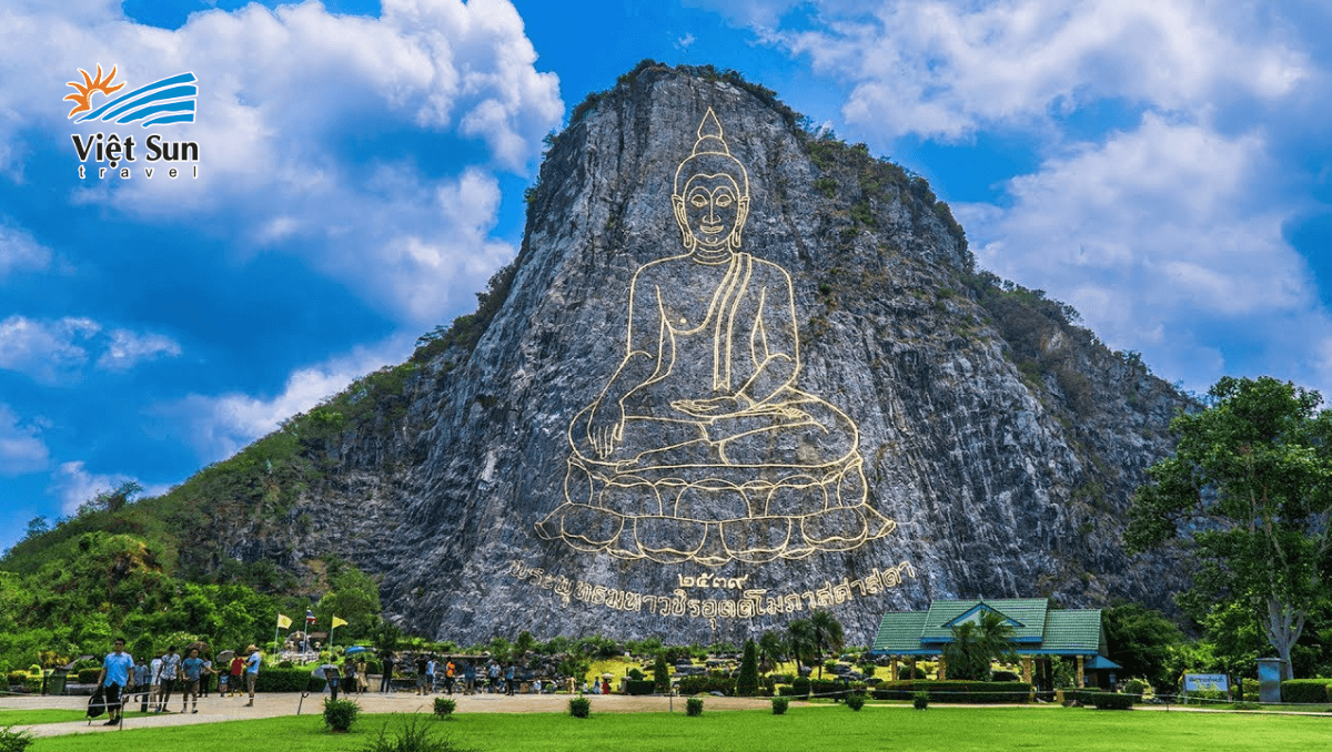 núi phật vàng khao chee chan