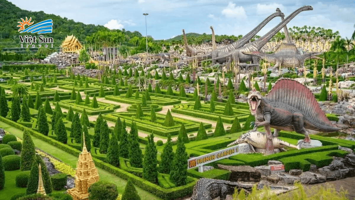 công viên Noong Nooch thái lan