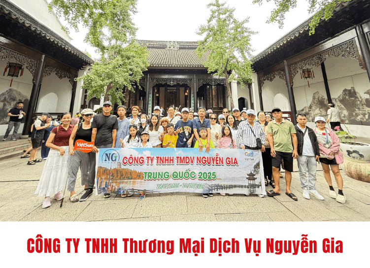 CÔNG TY NGUYỄN GIA THAM QUAN TOUR THƯỢNG HẢI VIET SUN TRAVEL