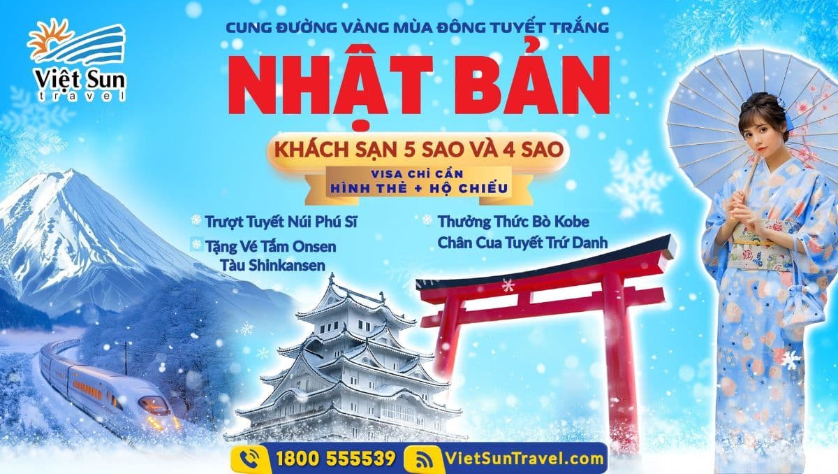 du lịch nhật bản mùa đông
