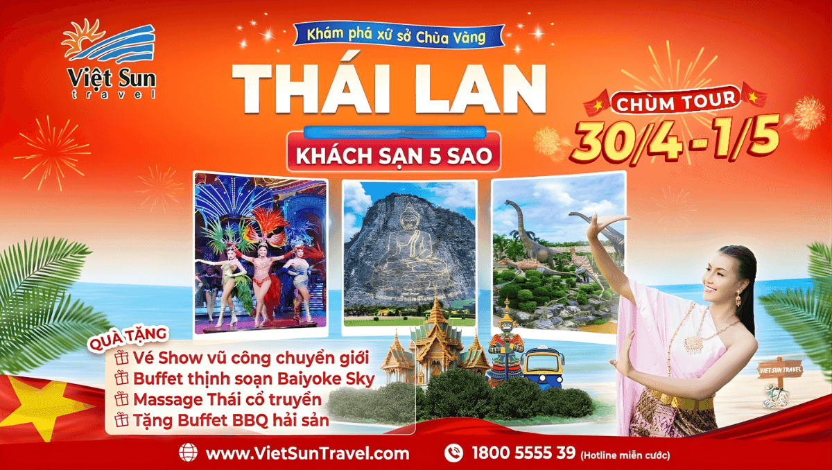 du lịch thái lan 30/4