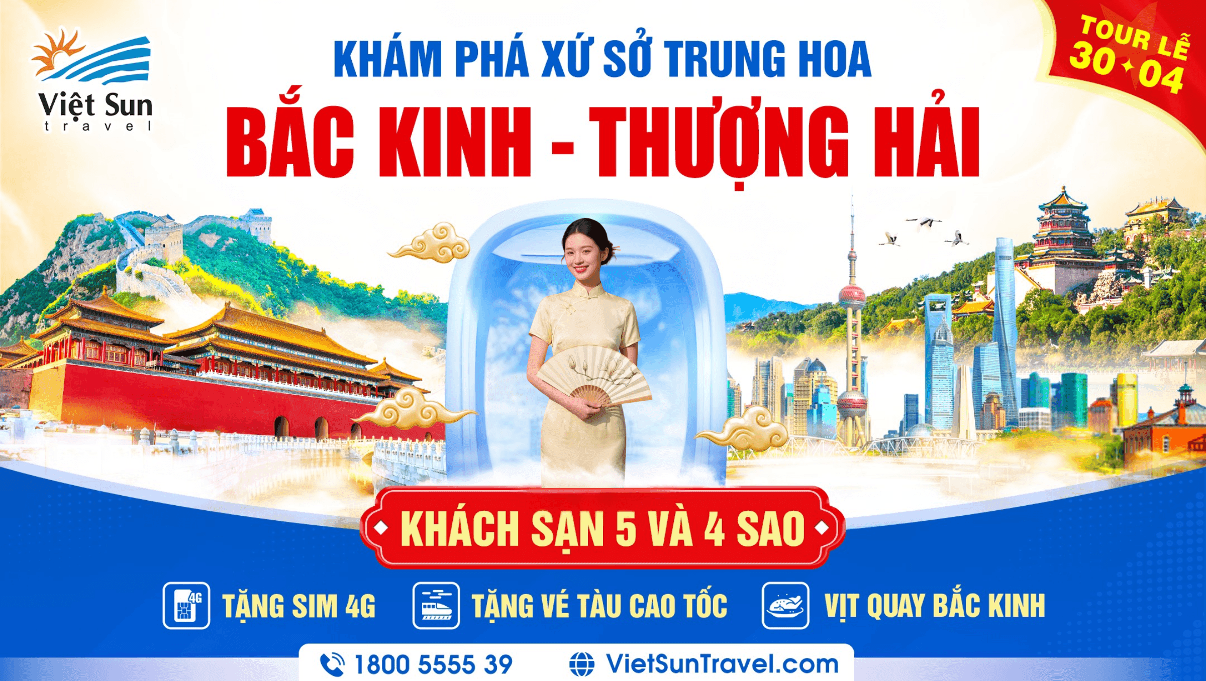 du lịch bắc kinh thượng hải 30/4