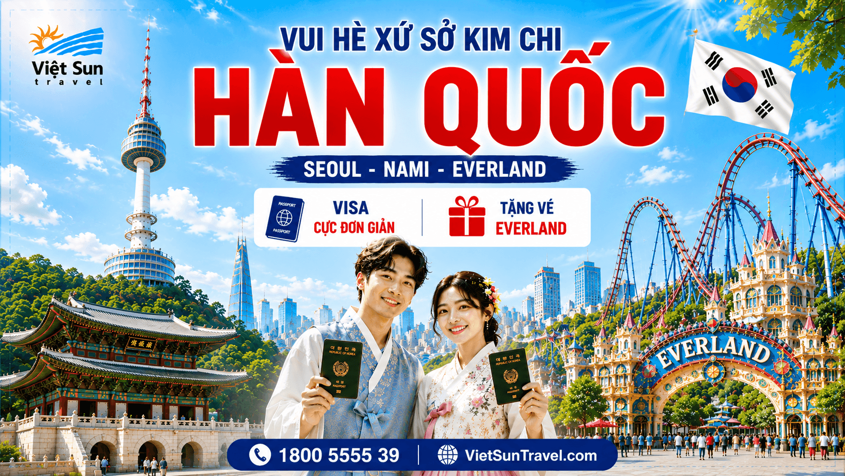 Du lịch Hàn Quốc Mùa Hè